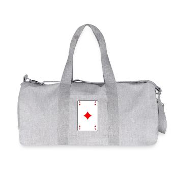 Carte à jouer As de Carreau - Sac de sport en toile recyclée Stanley/Stella - gris chiné - Devant