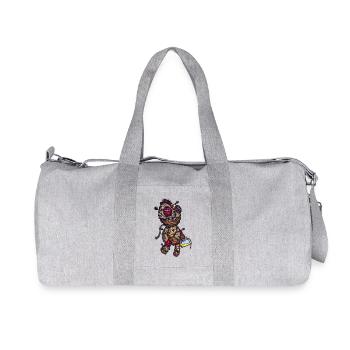 Voodoo-Puppe - Recycelte Canvas-Sporttasche von Stanley/Stella - Grau meliert - Vorne