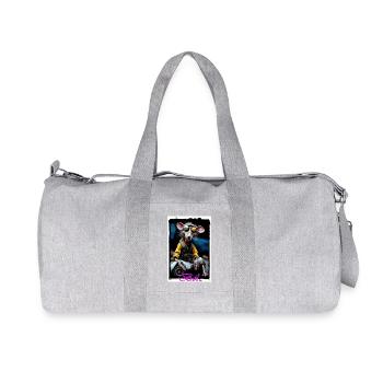 Poupée Punk Futuriste Rat Garage - Sac de sport en toile recyclée Stanley/Stella - gris chiné - Devant