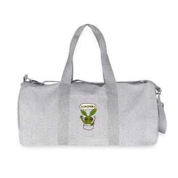 Petit sort Bowtruckle - Sac de sport en toile recyclée Stanley/Stella - gris chiné - Devant