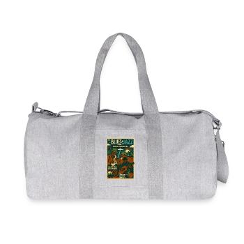 Blues and Jazz of the Forgotten Lands - Recycled Canvas Sports Bag by Stanley/Stella - heather grey - Front