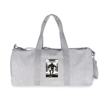 Courir avec le ballon - Sac de sport en toile recyclée Stanley/Stella - gris chiné - Devant