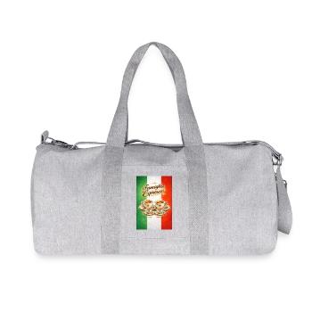 Famiglia Espresso Coffee Flag - Sac de sport en toile recyclée Stanley/Stella - gris chiné - Devant