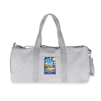 Nottingham, England - Recycelte Canvas-Sporttasche von Stanley/Stella - Grau meliert - Vorne