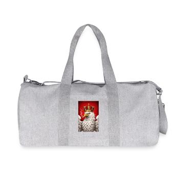 Aigle polonais - Sac de sport en toile recyclée Stanley/Stella - gris chiné - Devant