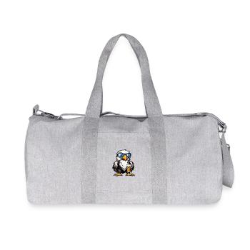 Eagle Après Ski Beer Comic - Recycled Canvas Sports Bag by Stanley/Stella - heather grey - Front