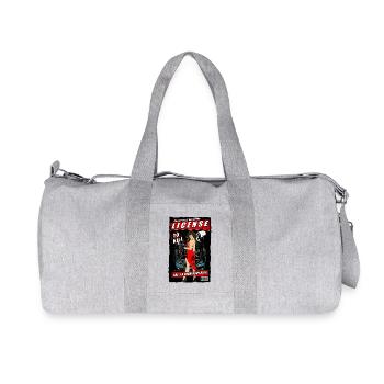 détective - Sac de sport en toile recyclée Stanley/Stella - gris chiné - Devant