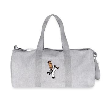 Wild Horse Martial Arts Karate Horse Horse Fool Judo - Recycled Canvas Sports Bag by Stanley/Stella - heather grey - Front