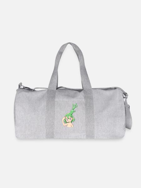 cactus - Recycled Canvas Sports Bag by Stanley/Stella - heather grey