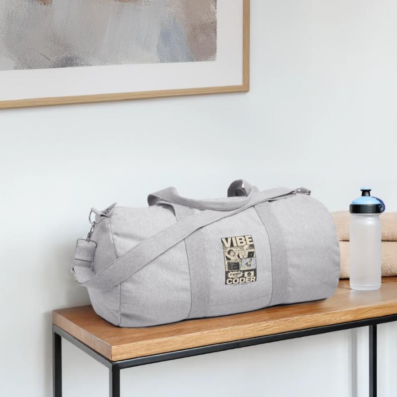 Vibe Coder Programmeur Humour Sac de sport en toile recyclée Stanley/Stella