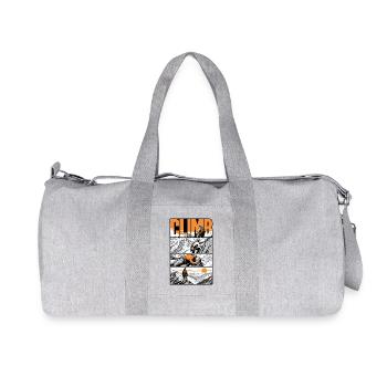 Alpiniste sommital - Sac de sport en toile recyclée Stanley/Stella - gris chiné - Devant