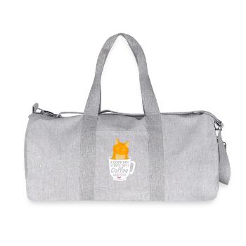 tabby cat - Recycled Canvas Sports Bag by Stanley/Stella - heather grey - Front