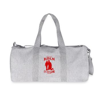 Cologne Football Fans Gift - Recycled Canvas Sports Bag by Stanley/Stella - heather grey - Front
