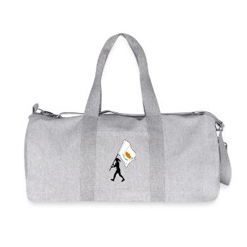 Drapeau Chypre Femme Marche - Sac de sport en toile recyclée Stanley/Stella - gris chiné - Devant