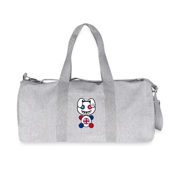 Foot Plush : Englandy - Sac de sport en toile recyclée Stanley/Stella - gris chiné - Devant