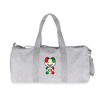 Foot Plush : Senegaly - Sac de sport en toile recyclée Stanley/Stella - gris chiné - Devant