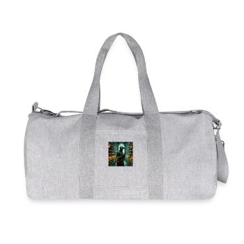 Médecin de la peste - Sac de sport en toile recyclée Stanley/Stella - gris chiné - Devant