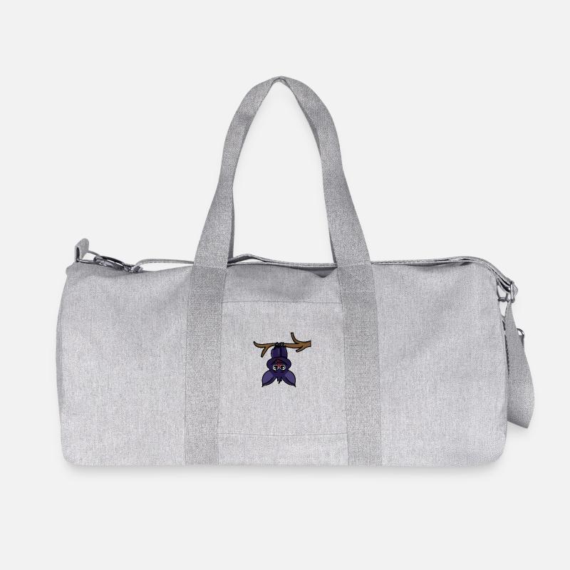 Fledermaus - Recycelte Canvas-Sporttasche von Stanley/Stella - Grau meliert