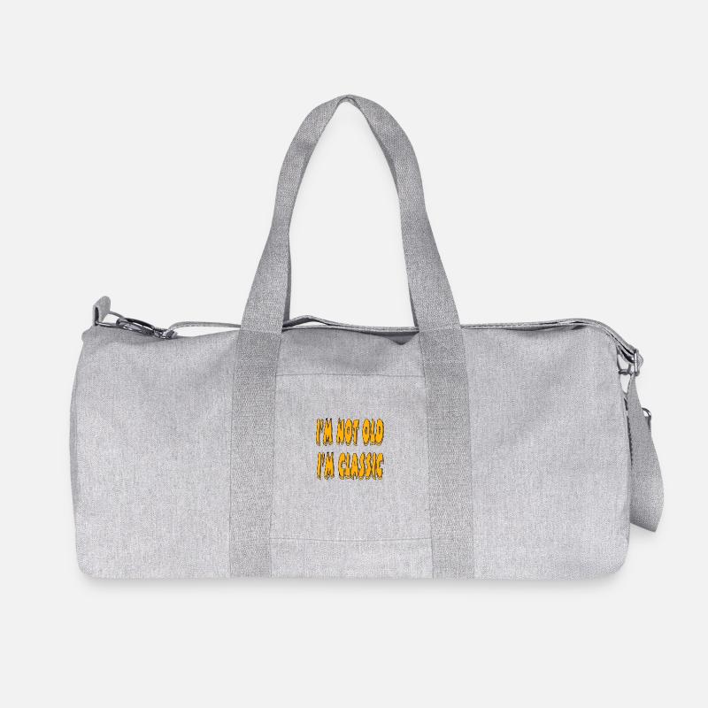 Auto - Recycelte Canvas-Sporttasche von Stanley/Stella - Grau meliert