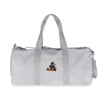 Motorcycle GS off-road - Recycled Canvas Sports Bag by Stanley/Stella - heather grey - Front