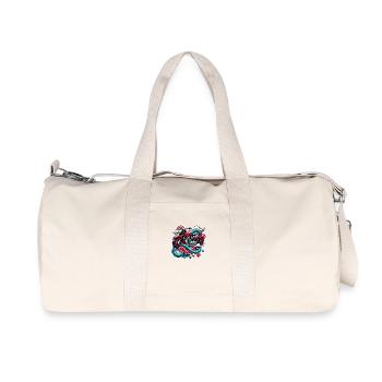 Art de rêve de moto vintage - Sac de sport en toile recyclée Stanley/Stella - blanc naturel - Devant