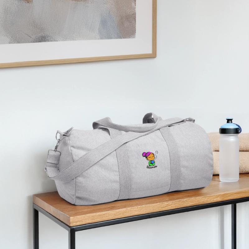 Tassmine enspannt mit einer Tasse Tee oder Kaffee Recycelte Canvas-Sporttasche von Stanley/Stella