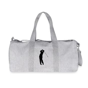 Golfer - Recycelte Canvas-Sporttasche von Stanley/Stella - Grau meliert - Vorne