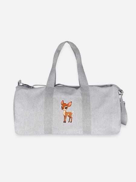 Reh - Recycelte Canvas-Sporttasche von Stanley/Stella - Grau meliert