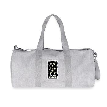 Nine of Pentacle - Recycled Canvas Sports Bag by Stanley/Stella - heather grey - Front