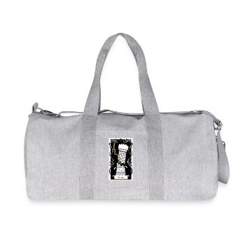 La Tour  - Sac de sport en toile recyclée Stanley/Stella - gris chiné - Devant