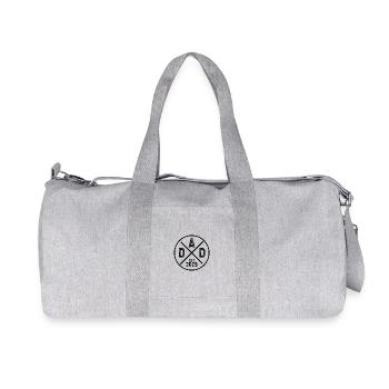 Dad 2025 - Recycled Canvas Sports Bag by Stanley/Stella - heather grey - Front