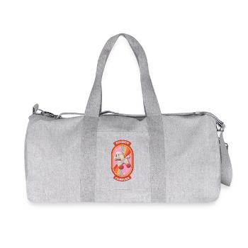 Bichon forever arc en ciel - Sac de sport en toile recyclée Stanley/Stella - gris chiné - Devant