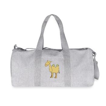 chameau - Sac de sport en toile recyclée Stanley/Stella - gris chiné - Devant