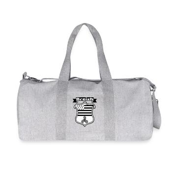 Breizh - Sac de sport en toile recyclée Stanley/Stella - gris chiné - Devant