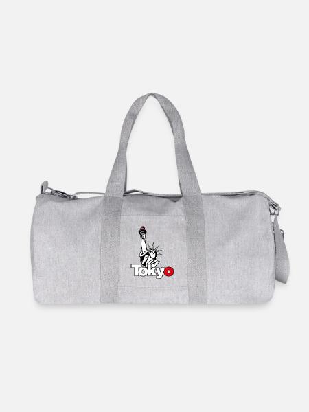 Tokyo Liberty – Urban Parodie T-Shirt - Recycelte Canvas-Sporttasche von Stanley/Stella - Grau meliert