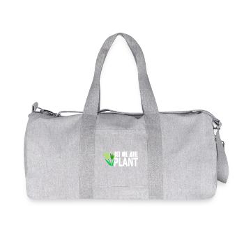 Juste une plante de plus Obsession de jardinage amusante - Sac de sport en toile recyclée Stanley/Stella - gris chiné - Devant