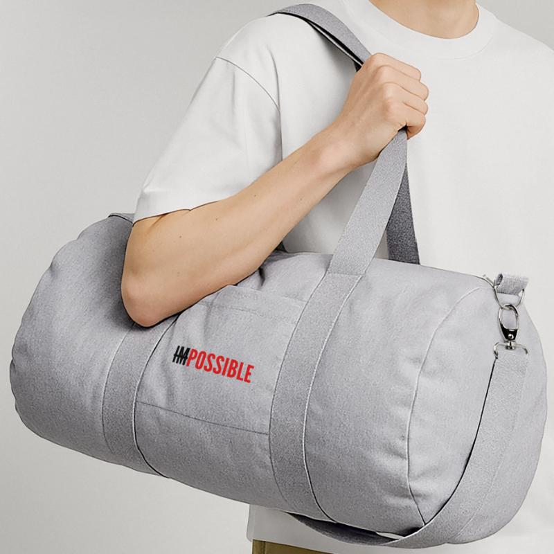IMPOSSIBLE - POSSIBLE Recycled Canvas Sports Bag by Stanley/Stella
