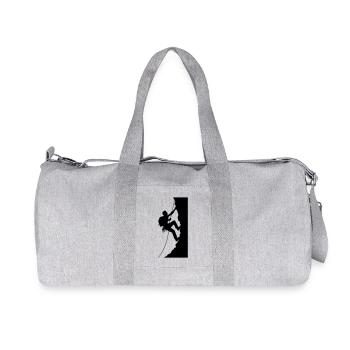 mountaineer - Recycled Canvas Sports Bag by Stanley/Stella - heather grey - Front