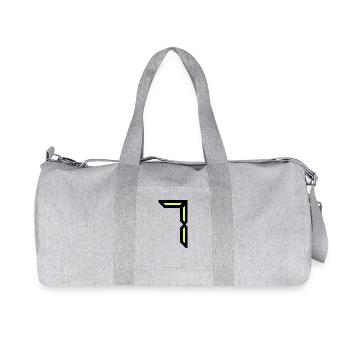 7. BIRTHDAY. HAPPY BIRTHDAY - Recycled Canvas Sports Bag by Stanley/Stella - heather grey - Front
