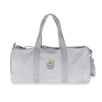 Nouilles Ramen Cuisine japonaise - Sac de sport en toile recyclée Stanley/Stella - gris chiné - Devant