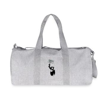 Every Human is Art - Recycelte Canvas-Sporttasche von Stanley/Stella - Grau meliert - Vorne