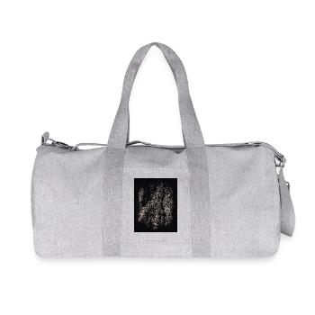 Pines Black - Recycled Canvas Sports Bag by Stanley/Stella - heather grey - Front