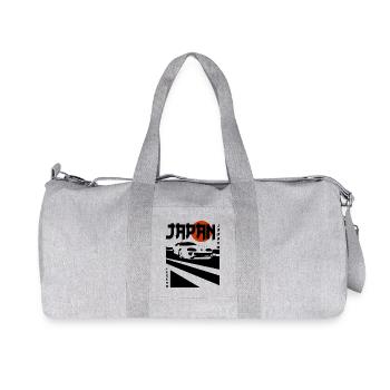 Legend on wheels – JDM sports car icon - Recycled Canvas Sports Bag by Stanley/Stella - heather grey - Front
