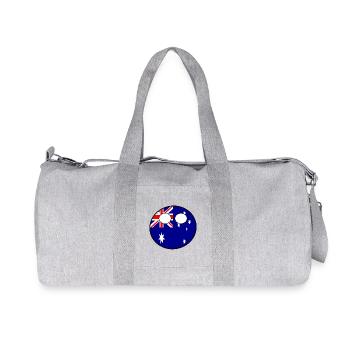 Countryball Country Ball Country Home Australia - Recycled Canvas Sports Bag by Stanley/Stella - heather grey - Front