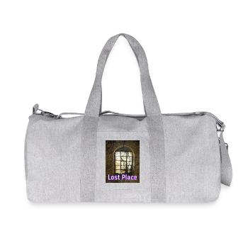 Lost Place - The window to the courtyard - Recycled Canvas Sports Bag by Stanley/Stella - heather grey - Front
