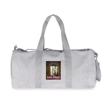 Lost Place Tour - Recycled Canvas Sports Bag by Stanley/Stella - heather grey - Front