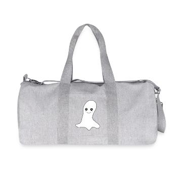 Kawaii Ghost Ghost Halloween Halloween Costume - Sac de sport en toile recyclée Stanley/Stella - gris chiné - Devant