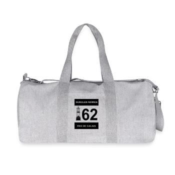 62 pas de calais - Sac de sport en toile recyclée Stanley/Stella - gris chiné - Devant