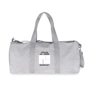MEiN 18th Birthday Do you remember? Collage - Recycled Canvas Sports Bag by Stanley/Stella - heather grey - Front