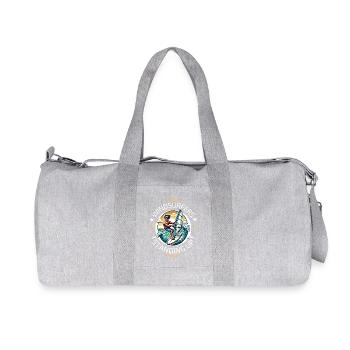 Windsurfers Do It Standing Up Water Sport Outdoor - Recycled Canvas Sports Bag by Stanley/Stella - heather grey - Front